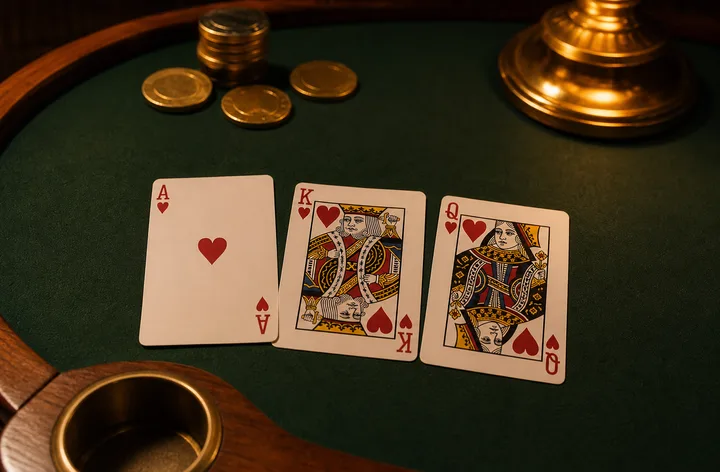 Teen Patti practice club scene for pure sequence vs sequence in teen patti